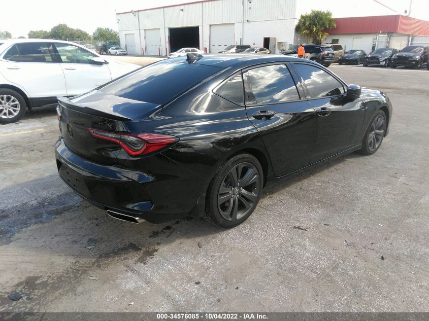 2022 ACURA TLX W/A-SPEC PACKAGE VIN: 19UUB5F56NA002351