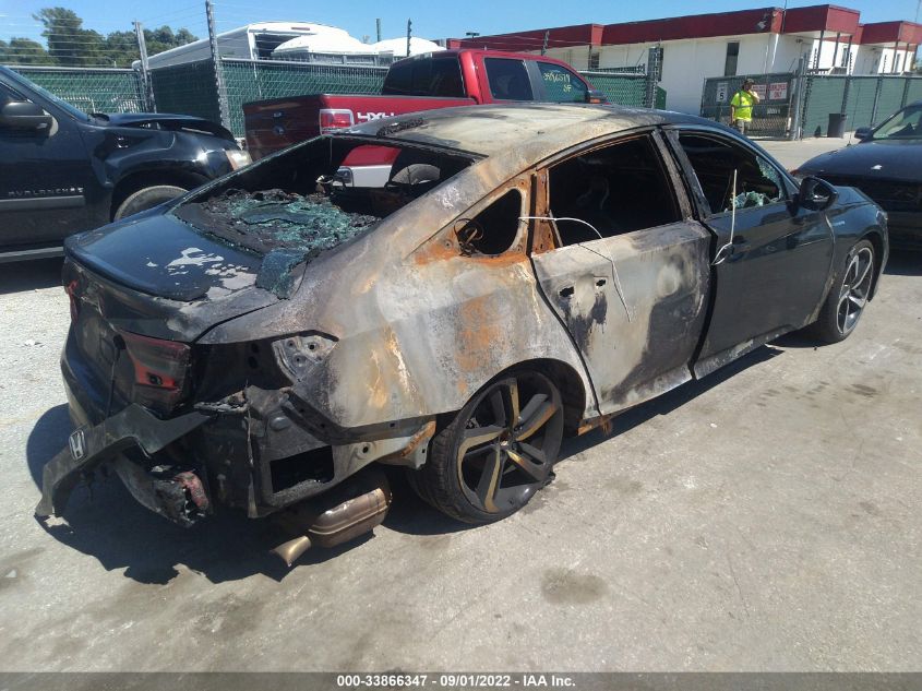 2022 HONDA ACCORD HYBRID SPORT VIN: 1HGCV3F27NA011900