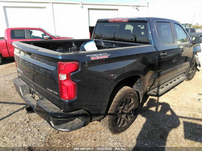 2021 CHEVROLET SILVERADO 1500 CUSTOM TRAIL BOSS VIN: 1GCPYCEF3MZ408631