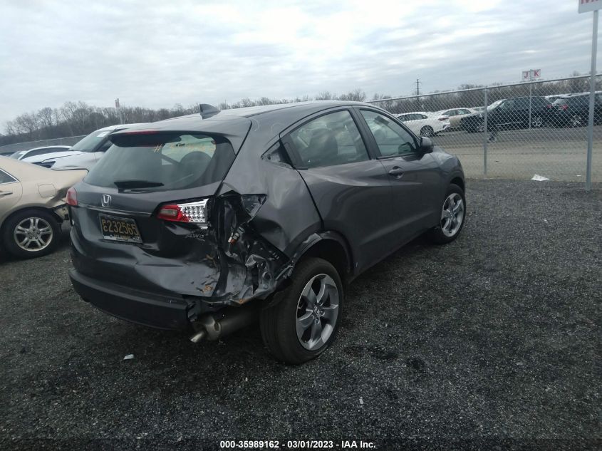 2022 HONDA HR-V LX VIN: 3CZRU6H37NM774497