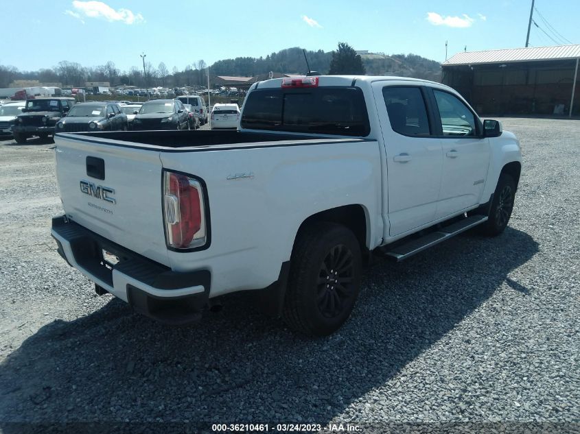 2022 GMC CANYON 4WD ELEVATION VIN: 1GTG6CEN4N1310379