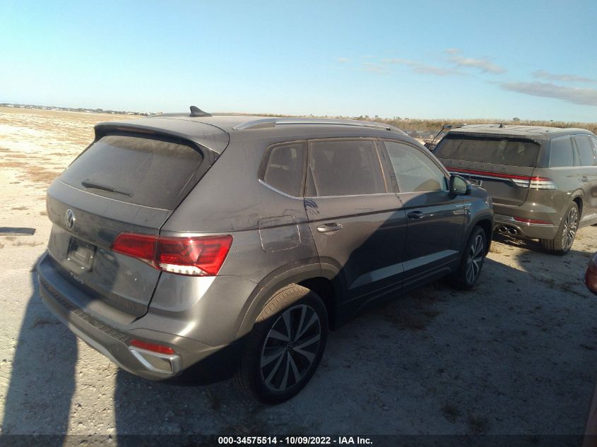 2022 VOLKSWAGEN TAOS SE VIN: 3VVRX7B20NM098771