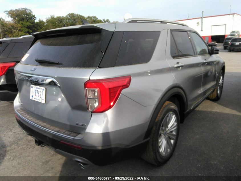 2022 FORD EXPLORER LIMITED VIN: 1FM5K8FW2NNA10951