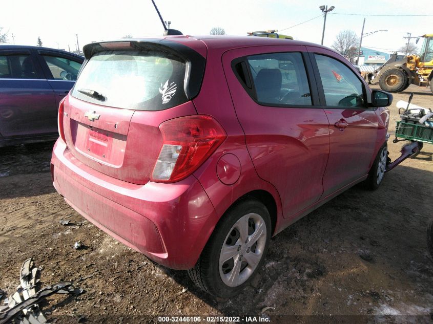 2020 CHEVROLET SPARK LS VIN: KL8CB6SA7LC429521