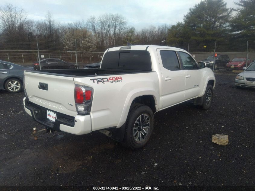 2022 TOYOTA TACOMA 4WD SR/SR5/TRD SPORT VIN: 3TYCZ5AN7NT066015