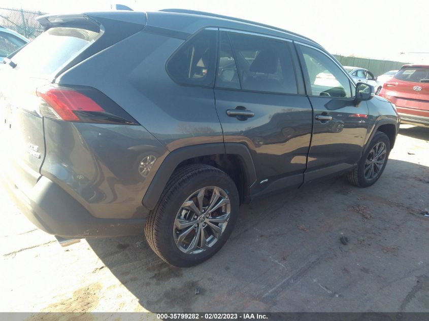 2022 TOYOTA RAV4 HYBRID XLE PREMIUM VIN: JTMB6RFV3ND074107