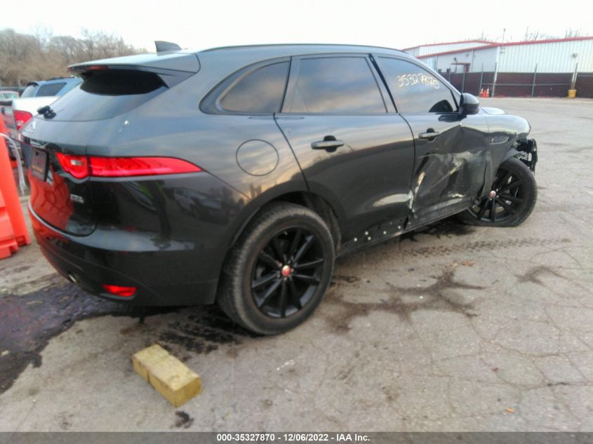 2020 JAGUAR F-PACE 25T PRESTIGE VIN: SADCK2FX8LA618774