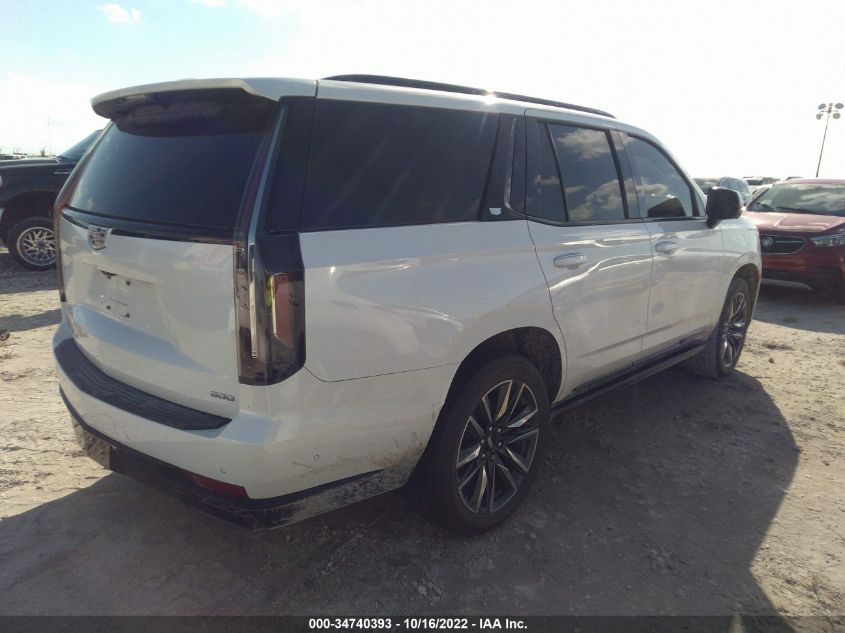 2022 CADILLAC ESCALADE SPORT VIN: 1GYS4FKL5NR232212