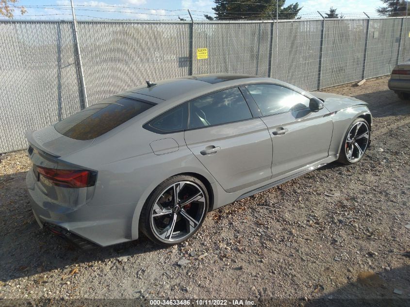 2021 AUDI RS 5 SPORTBACK VIN: WUAAWDF53MA902884