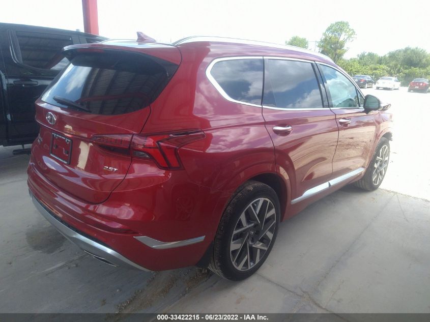 2022 HYUNDAI SANTA FE CALLIGRAPHY VIN: 5NMS54AL1NH448698