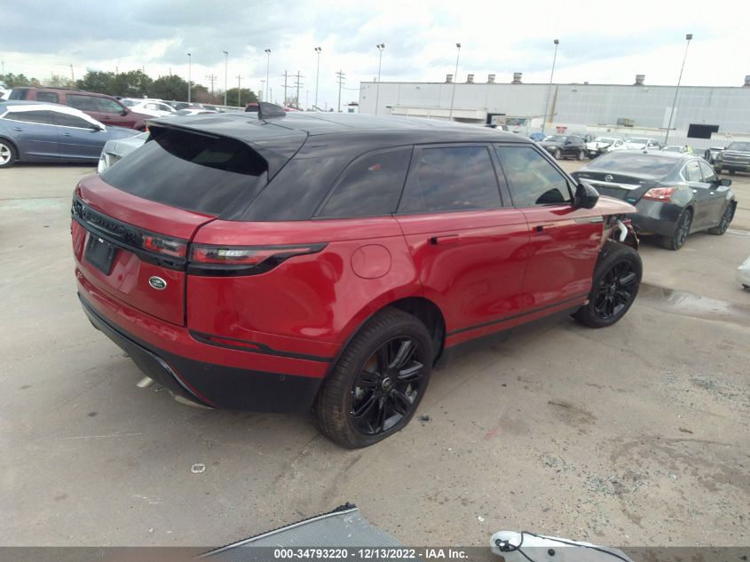 2021 LAND ROVER RANGE ROVER VELAR S VIN: SALYJ2EX0MA317142