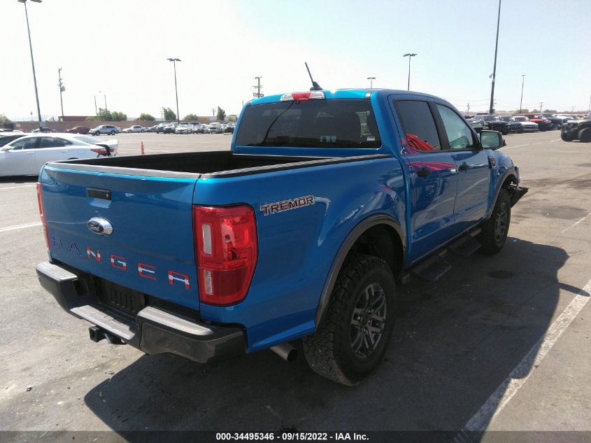2021 FORD RANGER XL/XLT/LARIAT VIN: 1FTER4FH3MLD72811