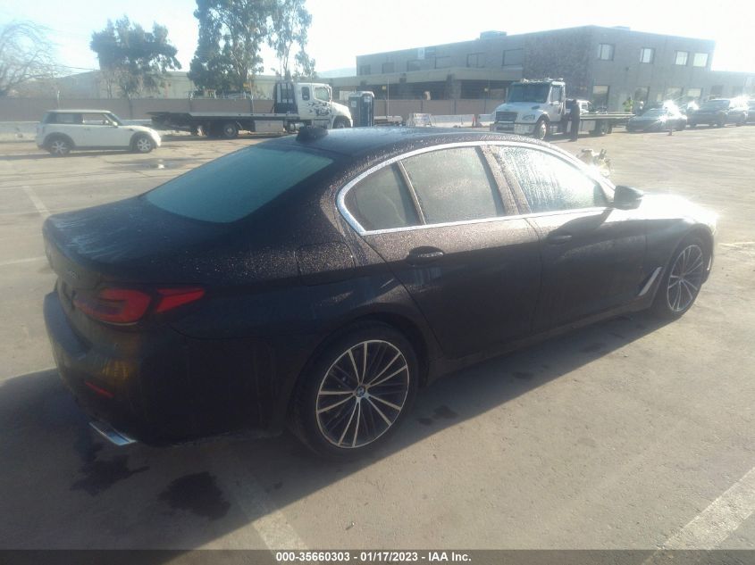2022 BMW 5 SERIES 540I VIN: WBA53BJ0XNWX40115