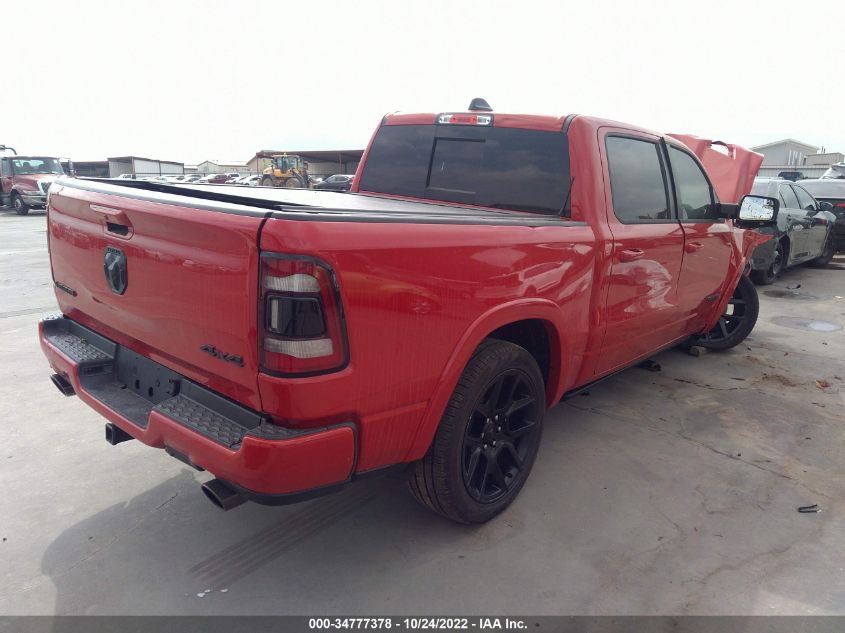 2022 RAM 1500 LARAMIE VIN: 1C6SRFJT9NN175813