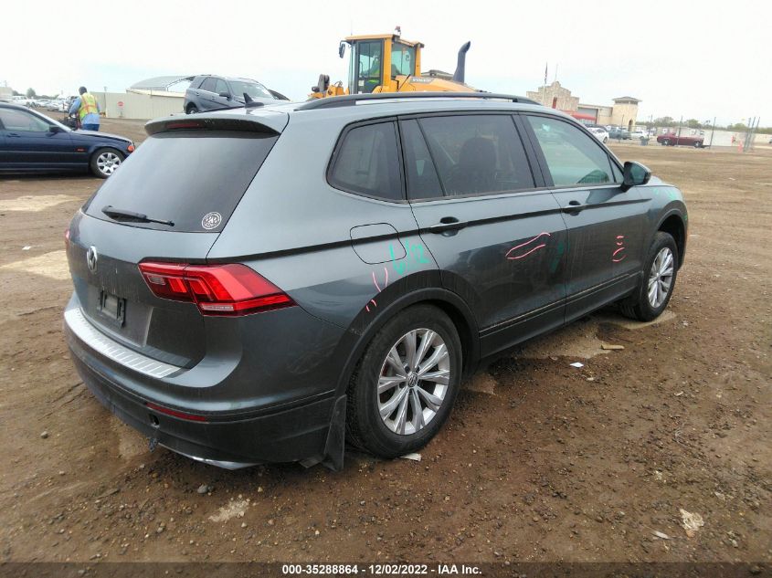 2020 VOLKSWAGEN TIGUAN S VIN: 3VV1B7AX0LM118135
