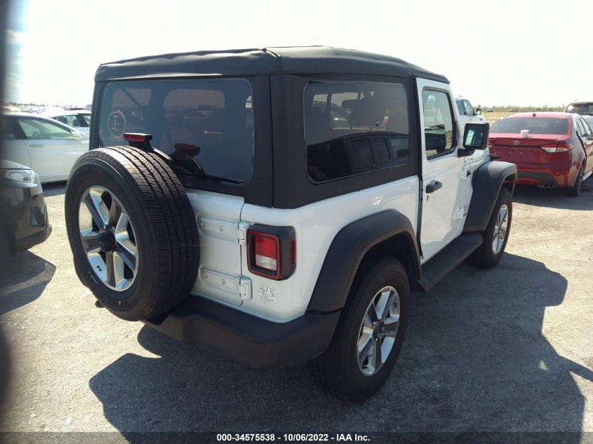 2021 JEEP WRANGLER SPORT S VIN: 1C4GJXAN1MW627162