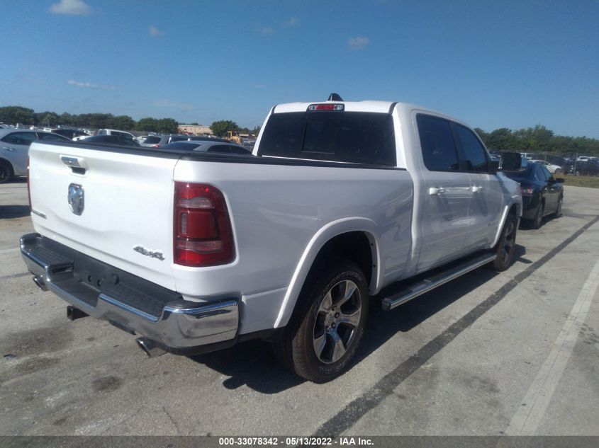 2020 RAM 1500 LARAMIE VIN: 1C6SRFRT1LN306721
