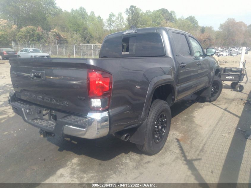 2020 TOYOTA TACOMA 4WD SR5/TRD SPORT VIN: 3TMCZ5AN2LM338172