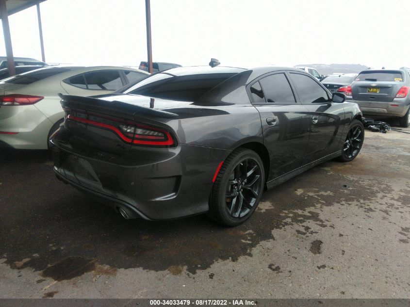 2022 DODGE CHARGER R/T VIN: 2C3CDXCT1NH130120