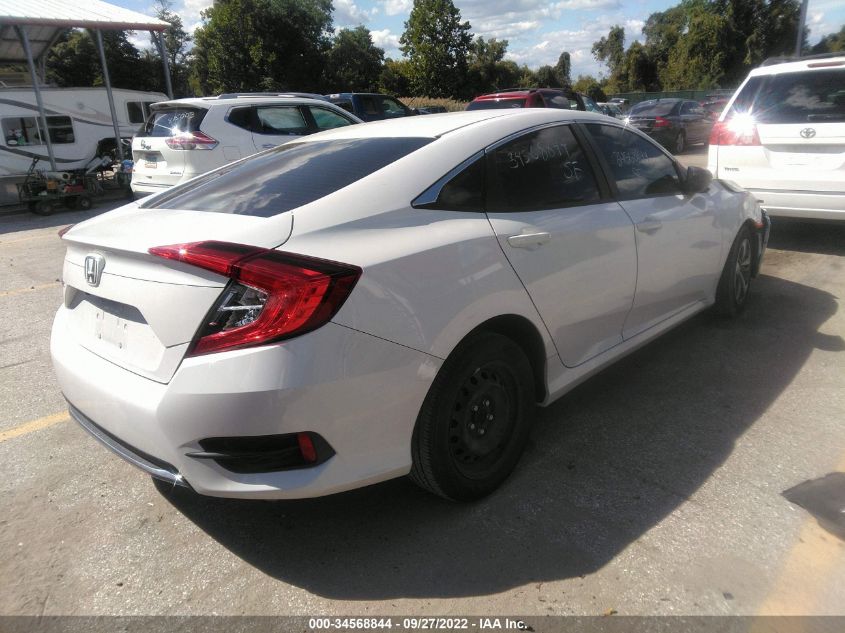 2021 HONDA CIVIC SEDAN LX VIN: 2HGFC2F67MH550386