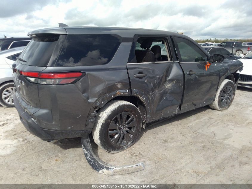 2022 NISSAN PATHFINDER S VIN: 5N1DR3AA3NC215258