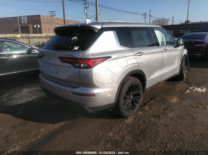 2022 MITSUBISHI OUTLANDER SE VIN: JA4J4UA88NZ078236
