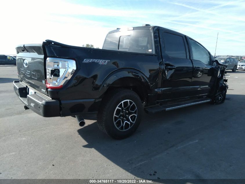 2022 FORD F-150 XL/XLT/LARIAT VIN: 1FTFW1E81NFB57795