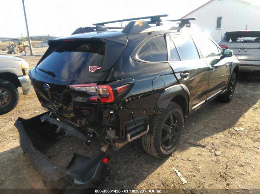 2022 SUBARU OUTBACK WILDERNESS VIN: 4S4BTGUD8N3171344