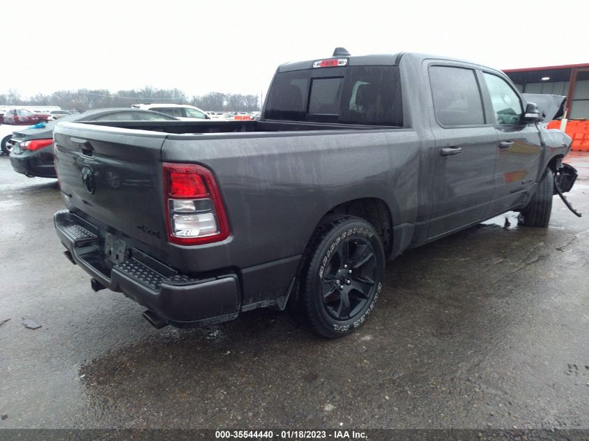 2022 RAM 1500 BIG HORN VIN: 1C6SRFFT0NN140134