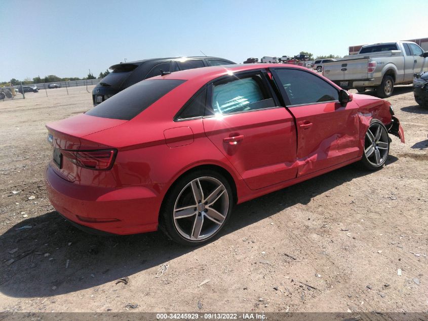 2020 AUDI A3 SEDAN PREMIUM PLUS VIN: WAUCUGFF1LA072018