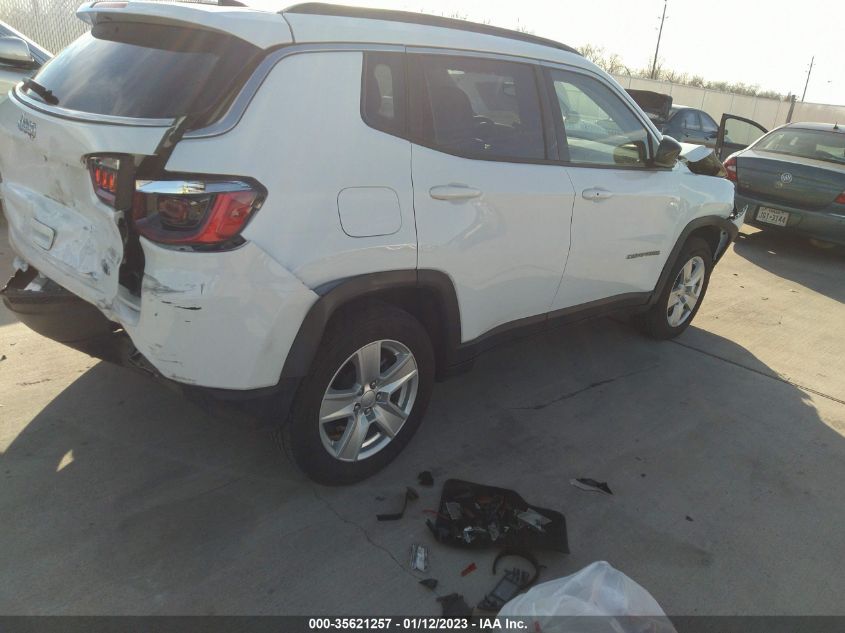 2022 JEEP COMPASS LATITUDE VIN: 3C4NJDBB3NT131216