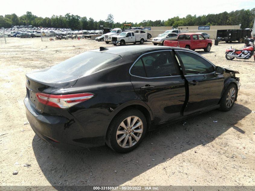 2020 TOYOTA CAMRY LE VIN: 4T1C11AK4LU977456