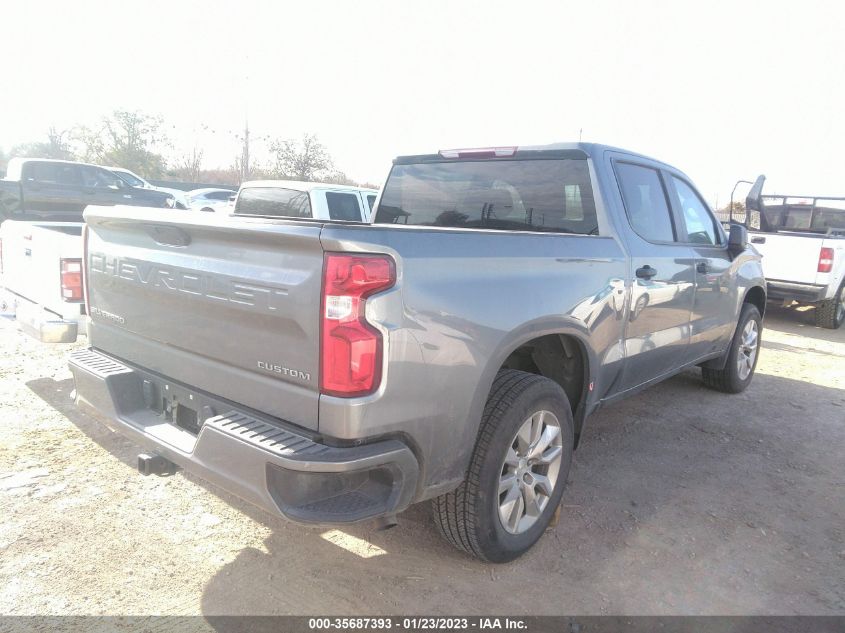2021 CHEVROLET SILVERADO 1500 CUSTOM VIN: 3GCPWBEK3MG355250
