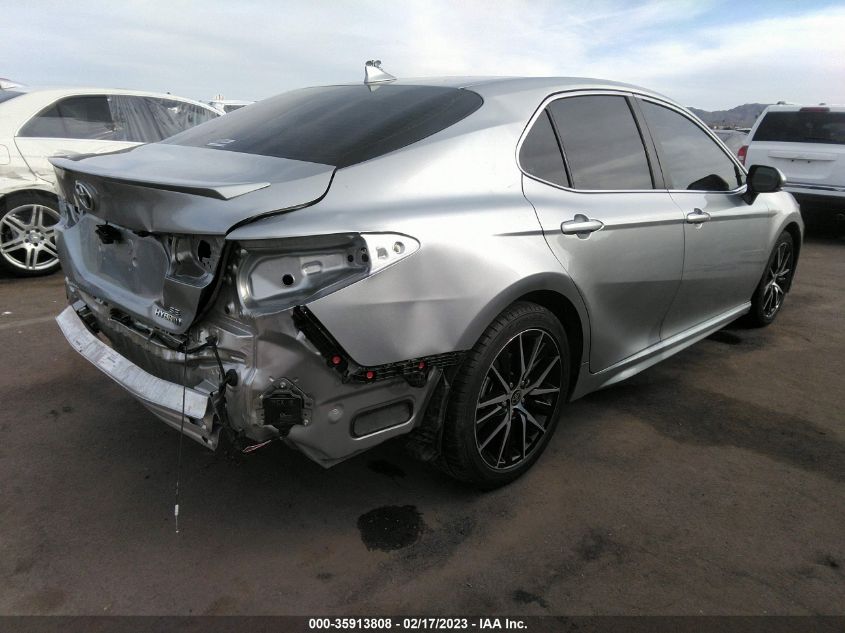 2022 TOYOTA CAMRY HYBRID VIN: 4T1G31AK0NU583404