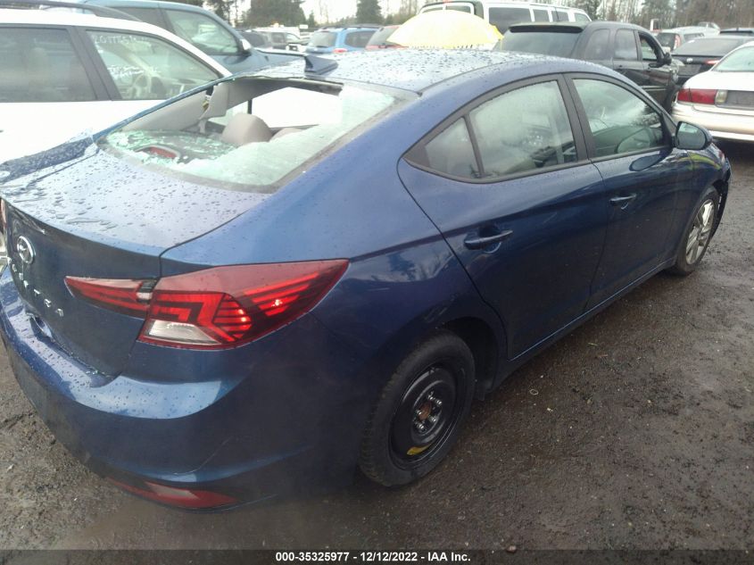 2020 HYUNDAI ELANTRA SEL VIN: 5NPD84LF9LH524059