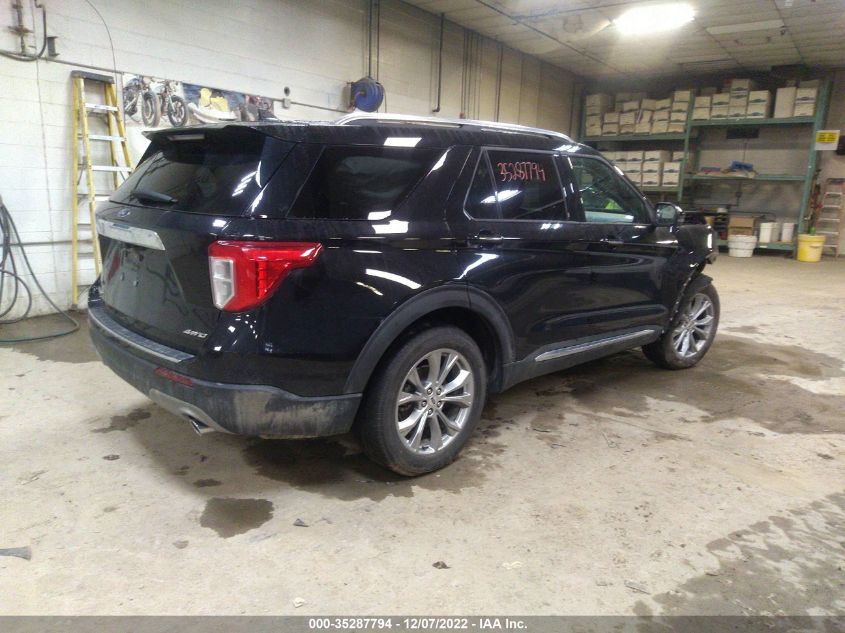 2021 FORD EXPLORER LIMITED VIN: 1FMSK8FHXMGC15439