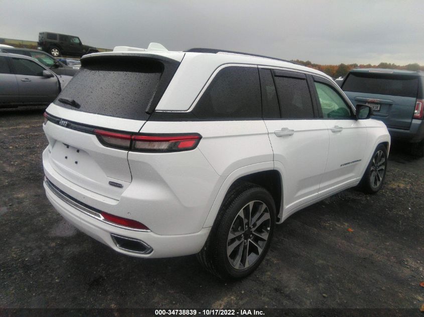 2022 JEEP GRAND CHEROKEE OVERLAND VIN: 1C4RJHDGXN8629347