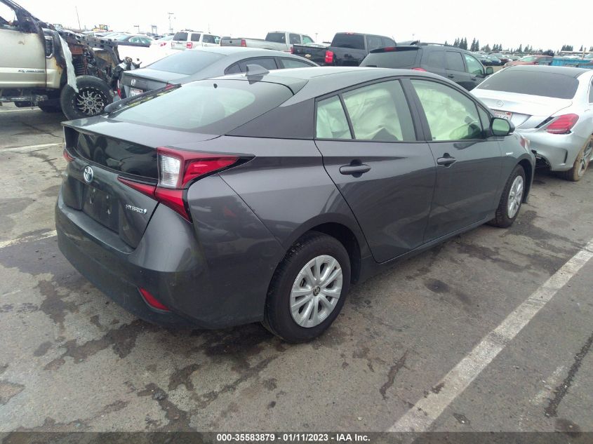 2022 TOYOTA PRIUS L VIN: JTDKAMFU0N3157993