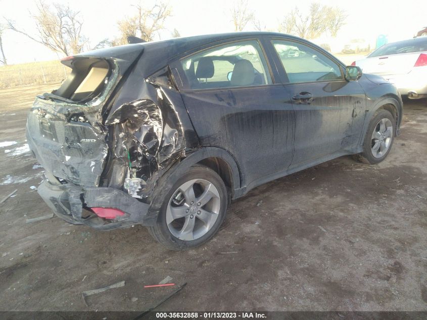 2022 HONDA HR-V LX VIN: 3CZRU6H31NM722721