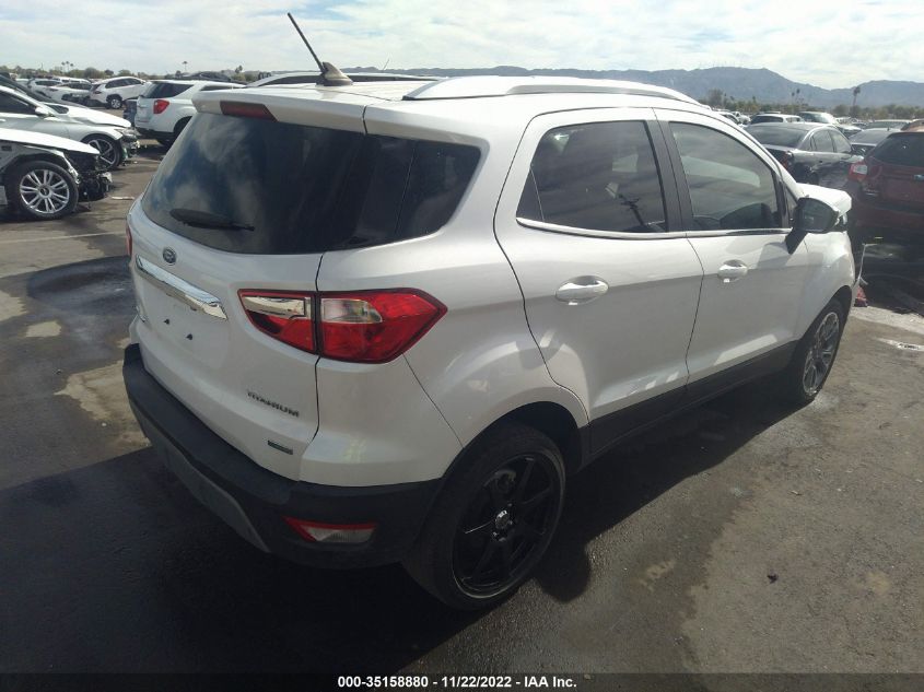 2020 FORD ECOSPORT TITANIUM VIN: MAJ3S2KE9LC348884