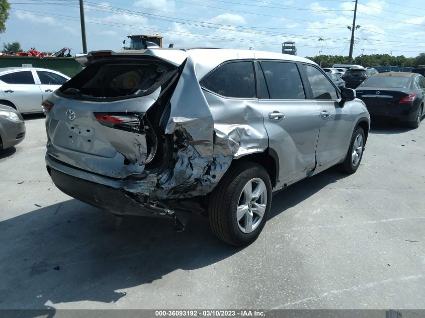 2023 TOYOTA HIGHLANDER L/LE/XLE/XSE/LIMITED VIN: 5TDKDRBH1PS019166
