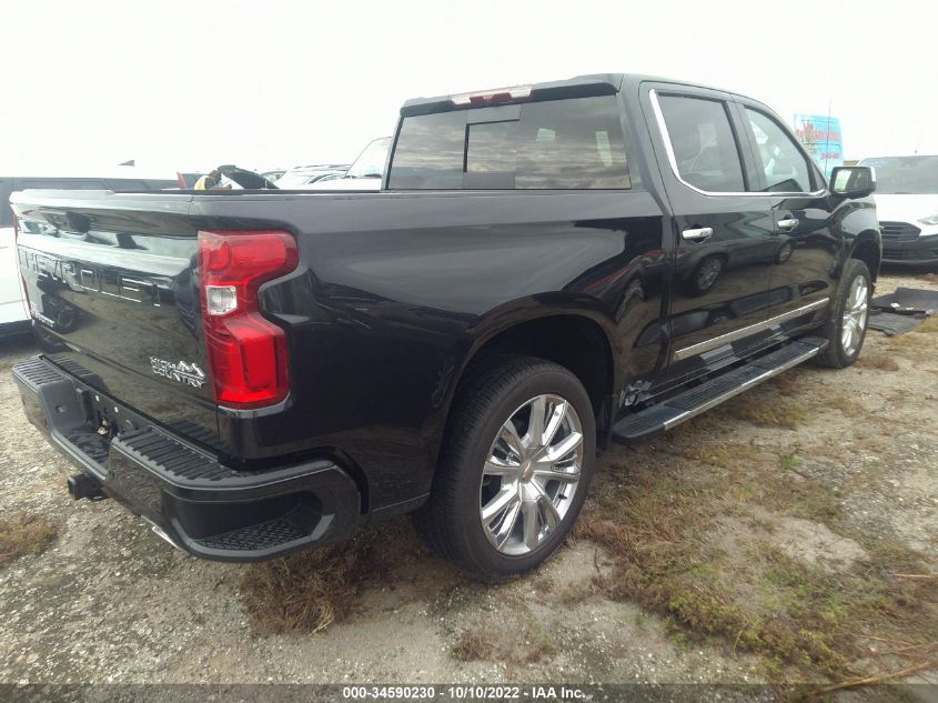 2022 CHEVROLET SILVERADO 1500 HIGH COUNTRY VIN: 1GCUDJET4NZ602692