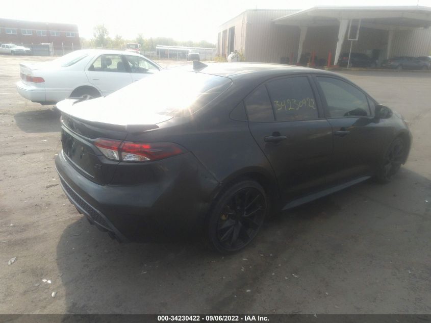 2022 TOYOTA COROLLA SE/SE NIGHTSHADE/APEX SE VIN: JTDS4MCE4NJ093702