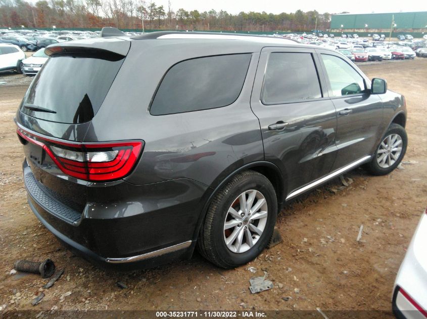2020 DODGE DURANGO SXT PLUS VIN: 1C4RDJAG4LC353065