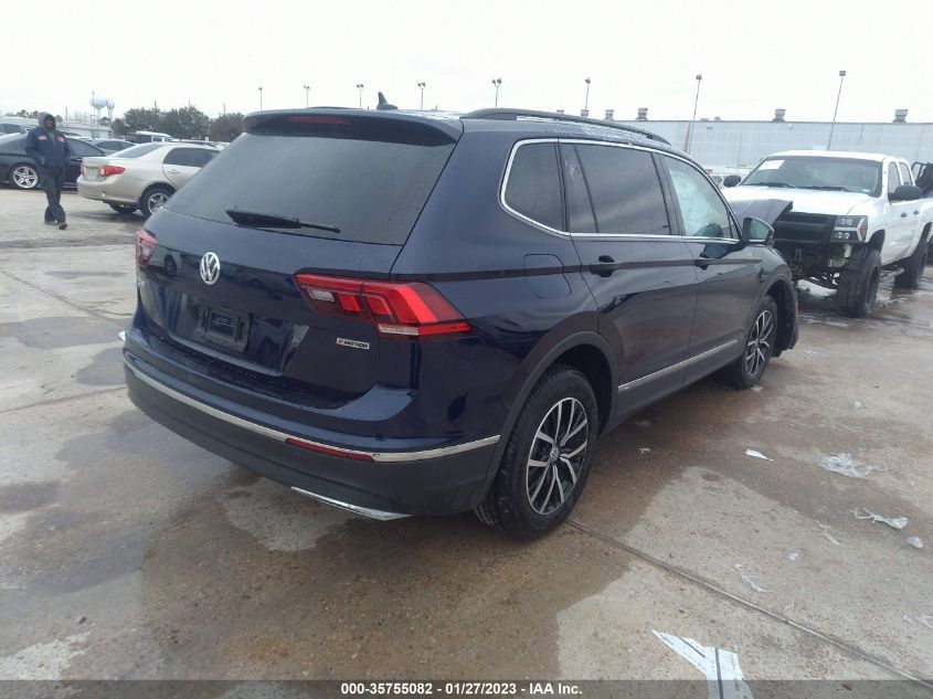 2021 VOLKSWAGEN TIGUAN SE/SE R-LINE BLACK/SEL VIN: 3VV2B7AX4MM142993