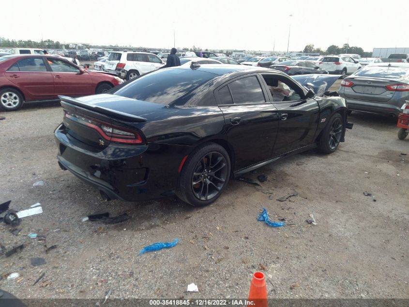 2021 DODGE CHARGER SCAT PACK VIN: 2C3CDXGJXMH600717