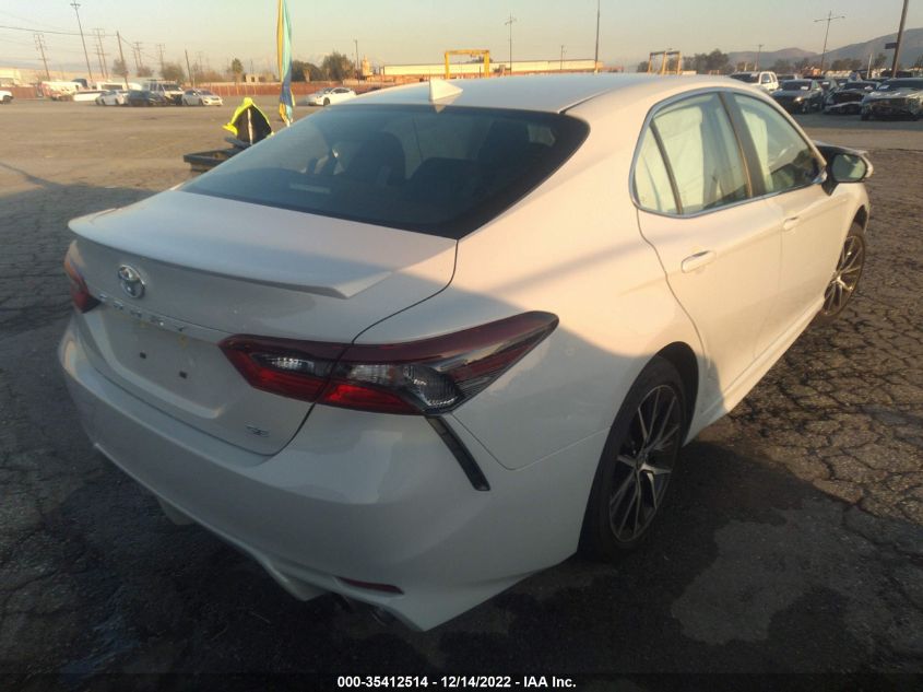 2022 TOYOTA CAMRY SE VIN: 4T1G11AK3NU012575