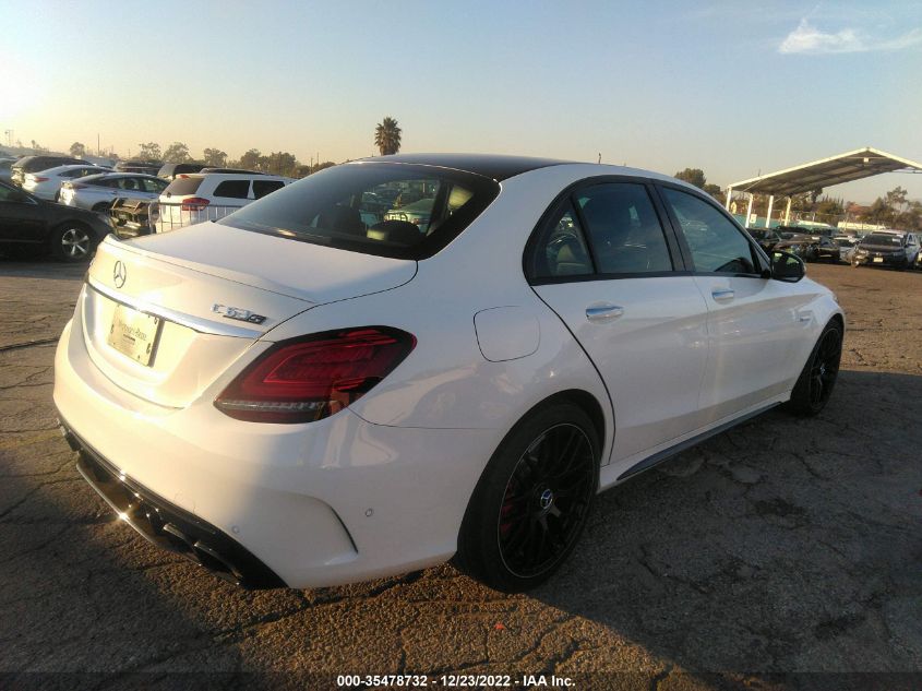 2020 MERCEDES-BENZ C-CLASS AMG C 63 S VIN: 55SWF8HB9LU331421