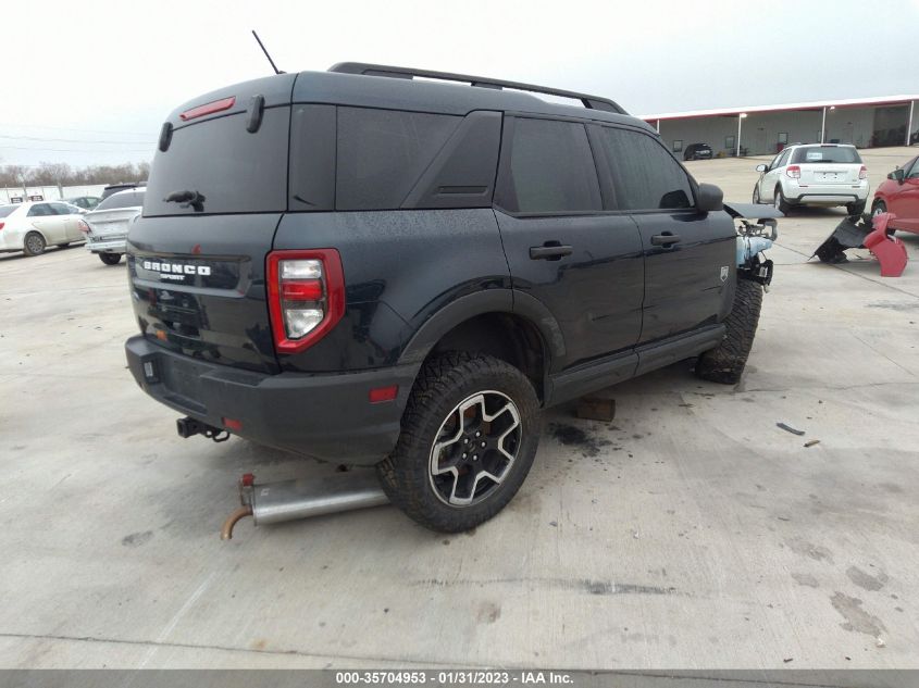 2021 FORD BRONCO SPORT BIG BEND VIN: 3FMCR9B64MRA33304