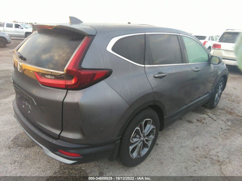 2022 HONDA CR-V EX-L VIN: 5J6RW1H8XNA006597